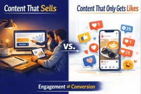 Content That Sells vs. Content That Only Gets Likes