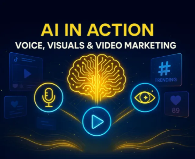 AI in Action: Voice, Visuals, and Video Marketing
