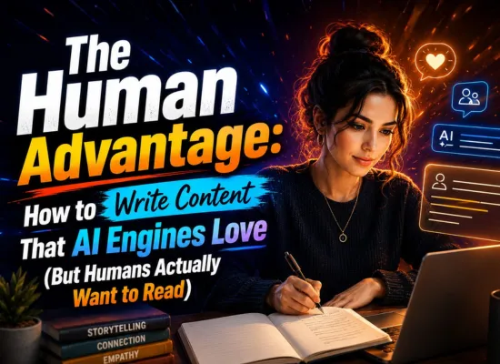 The Human Advantage: How to Write Content That AI Engines Love (But Humans Actually Want to Read)