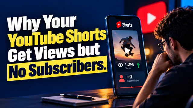 Why Your YouTube Shorts Get Views but No Subscribers (and How to Fix It)