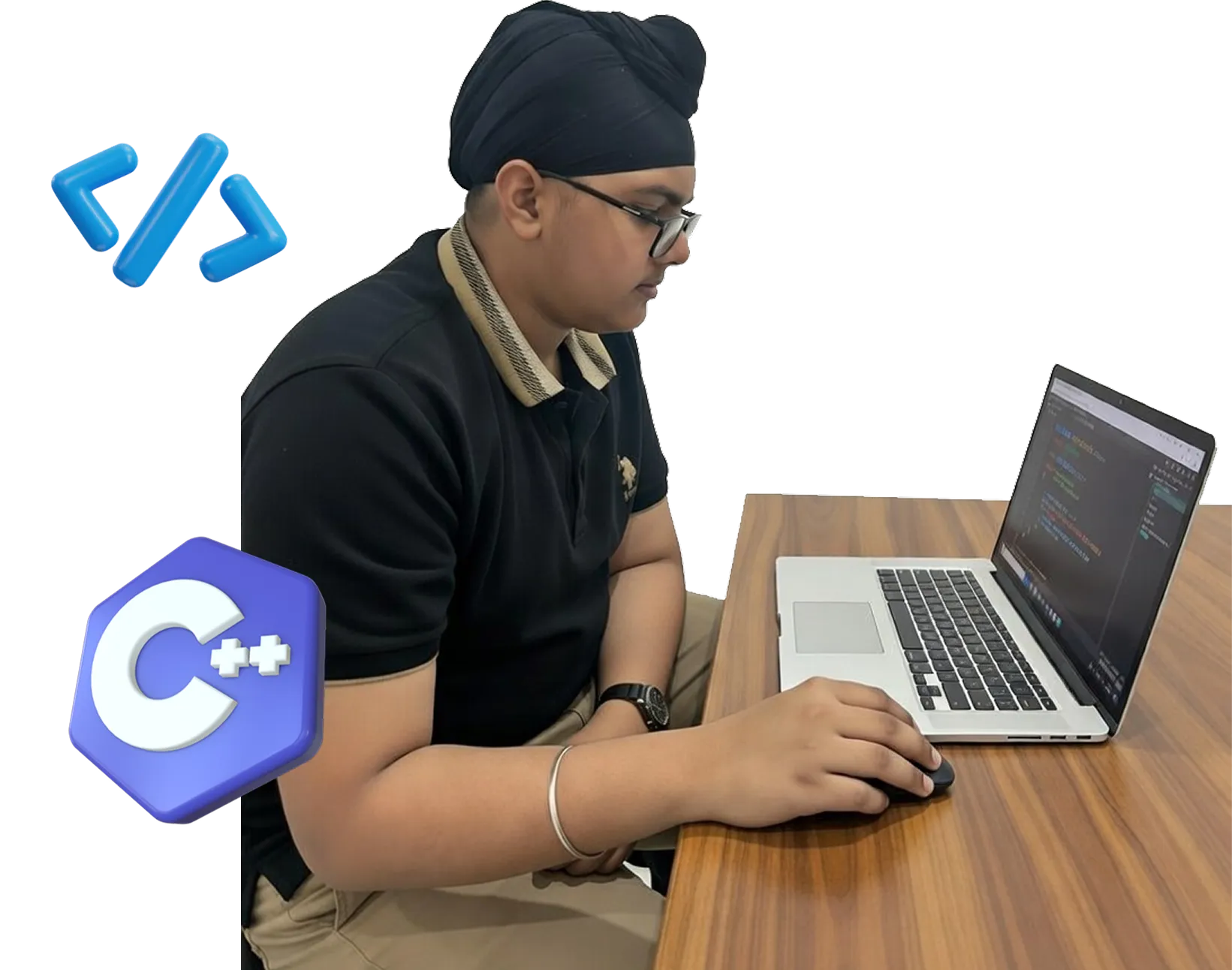 C and C++ programming course student