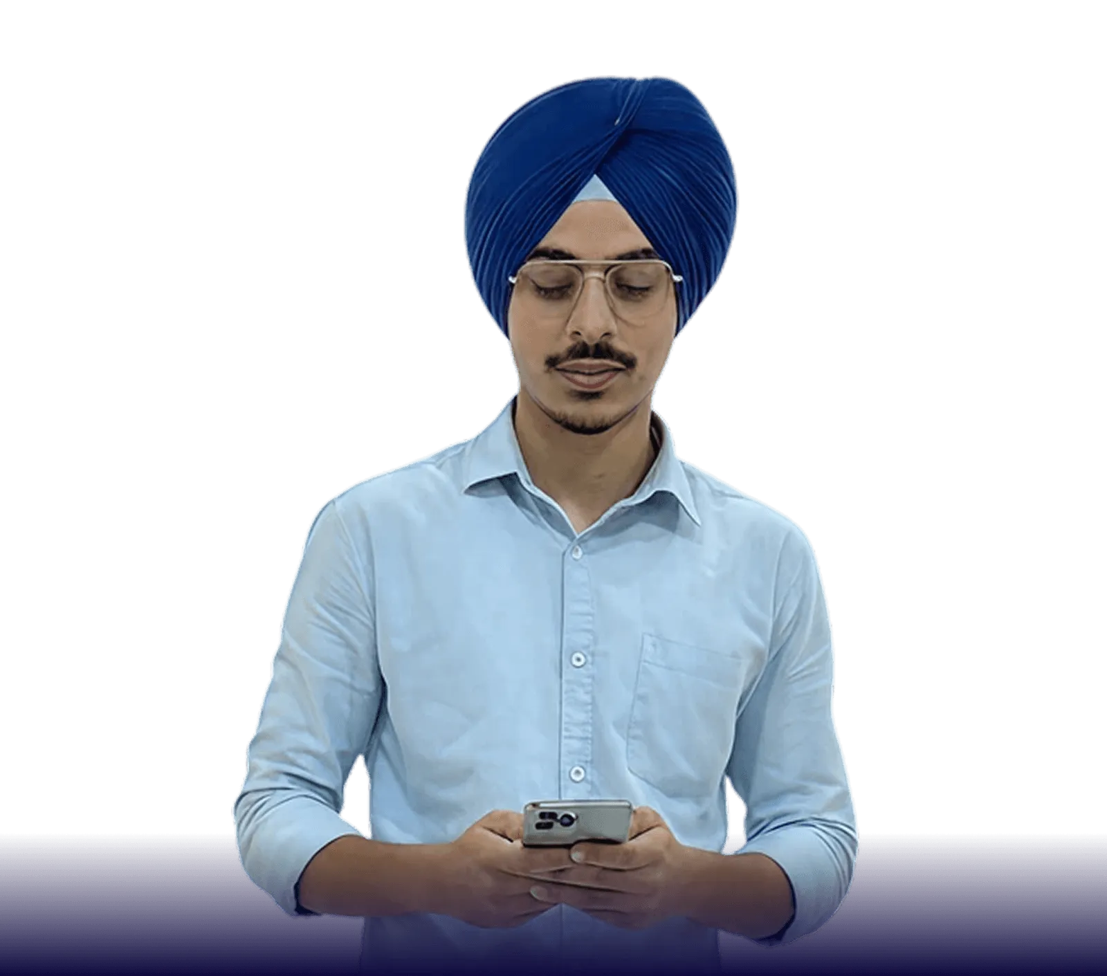 SEO consultant on phone