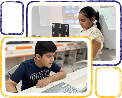 Kids coding at Webcooks – interactive classroom sessions