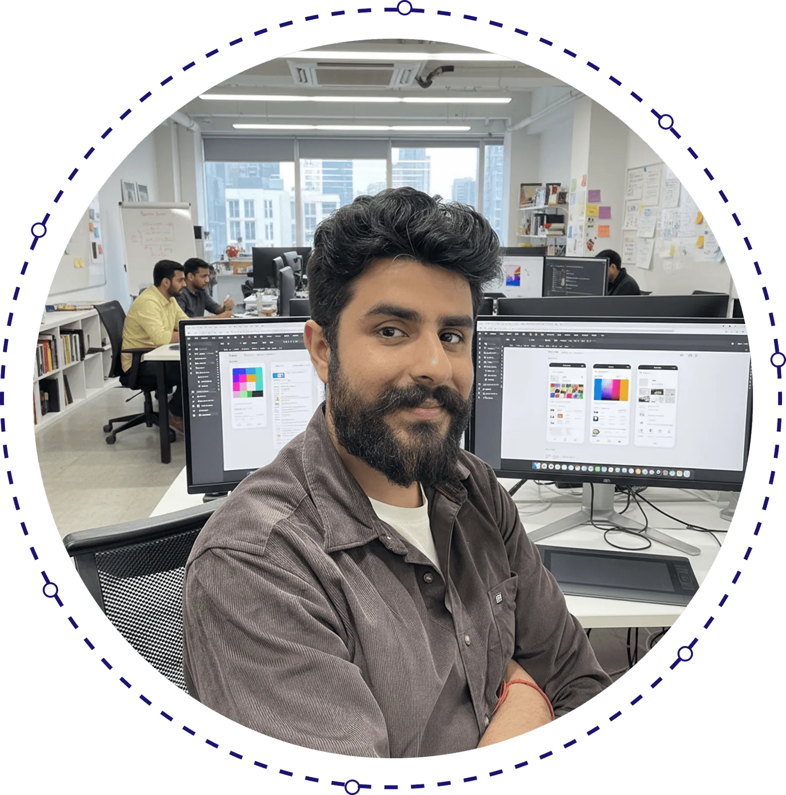 UI UX design process team