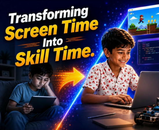 Transforming Screen Time Into Skill Time – Kids Coding 