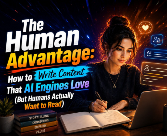 The Human Advantage: How to Write Content That AI Engines Love (But Humans Actually Want to Read)