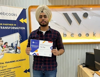 Digital marketing certification showcasing hands-on expertise in social media advertising and search engine optimization.